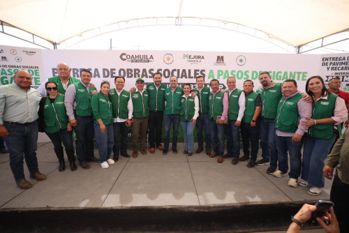 SE ENTREGAN ‘OBRAS SOCIALES A PASOS DE GIGANTE’ EN TODAS LAS REGIONES ...